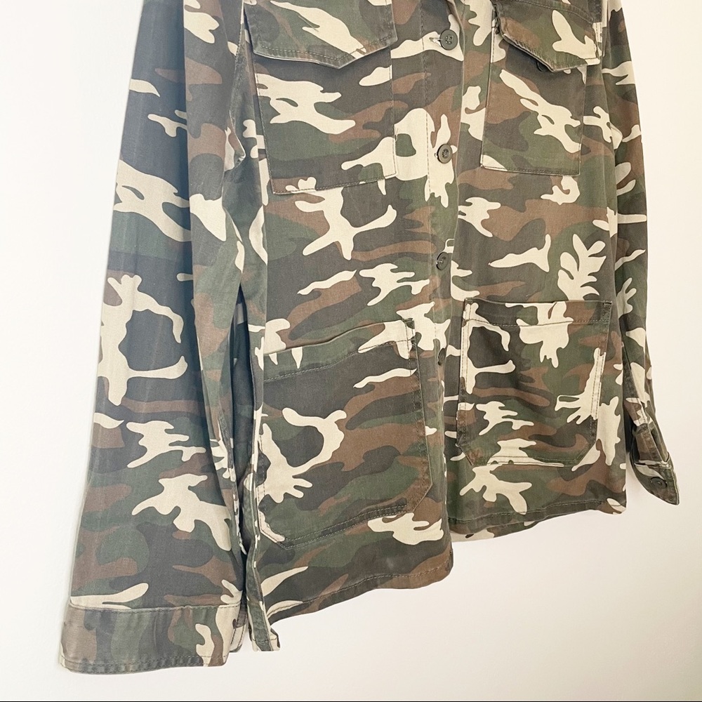Sanctuary Camo Utility Jacket Shacket - image 2